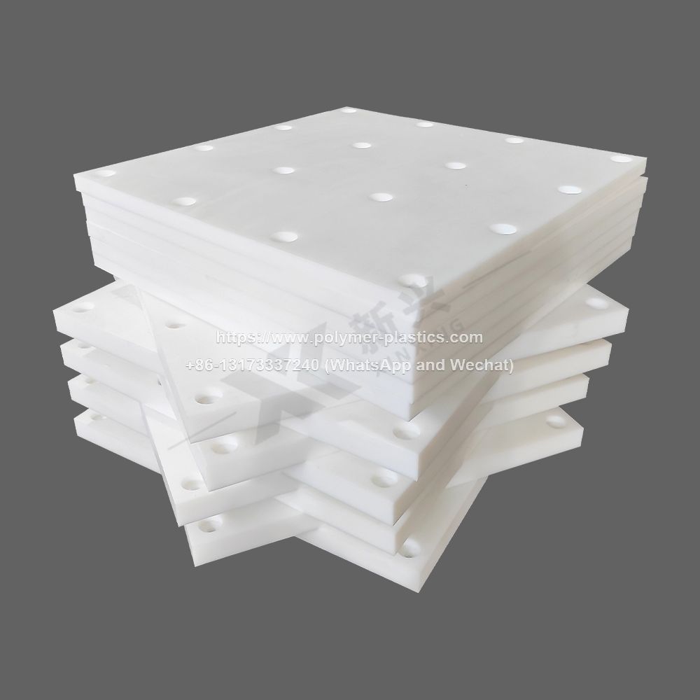 Custom UHMWPE Dock Guard Smooth Textured Surface Anti-Collision Boat Fender Pad Smooth Marine Face Board