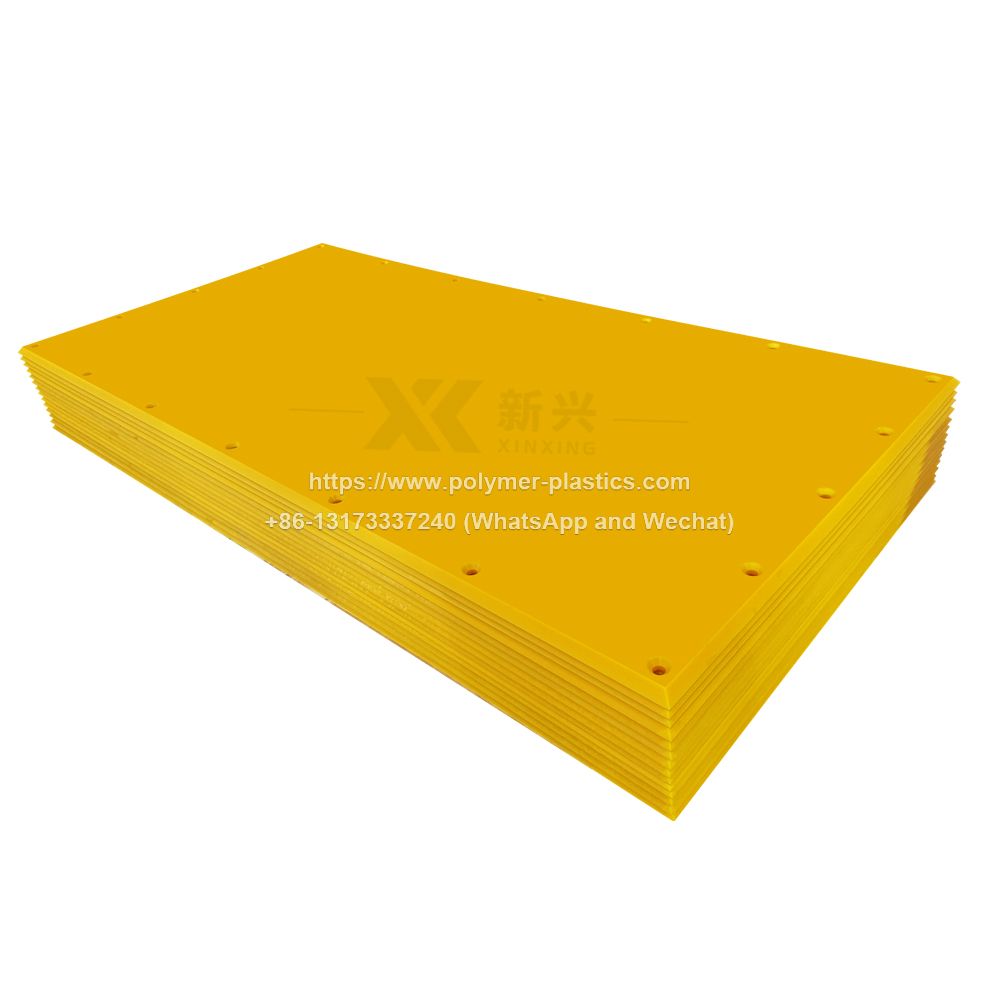 UHMWPE Dock Guard Smooth Surface Anti-Collision Boat Fender Pad Smooth Marine Face Board