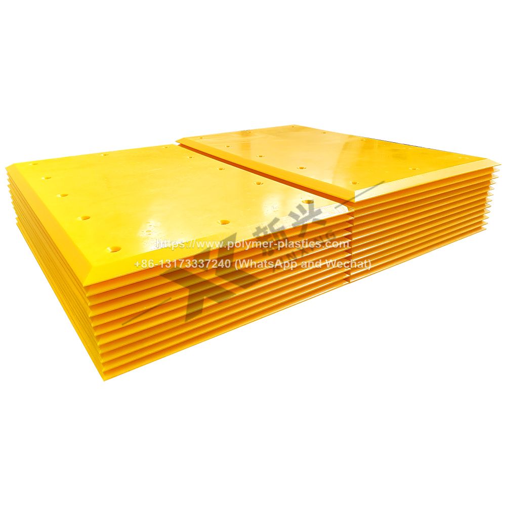 UHMWPE Dock Guard Smooth Surface Anti-Collision Boat Fender Pad Smooth Marine Face Board
