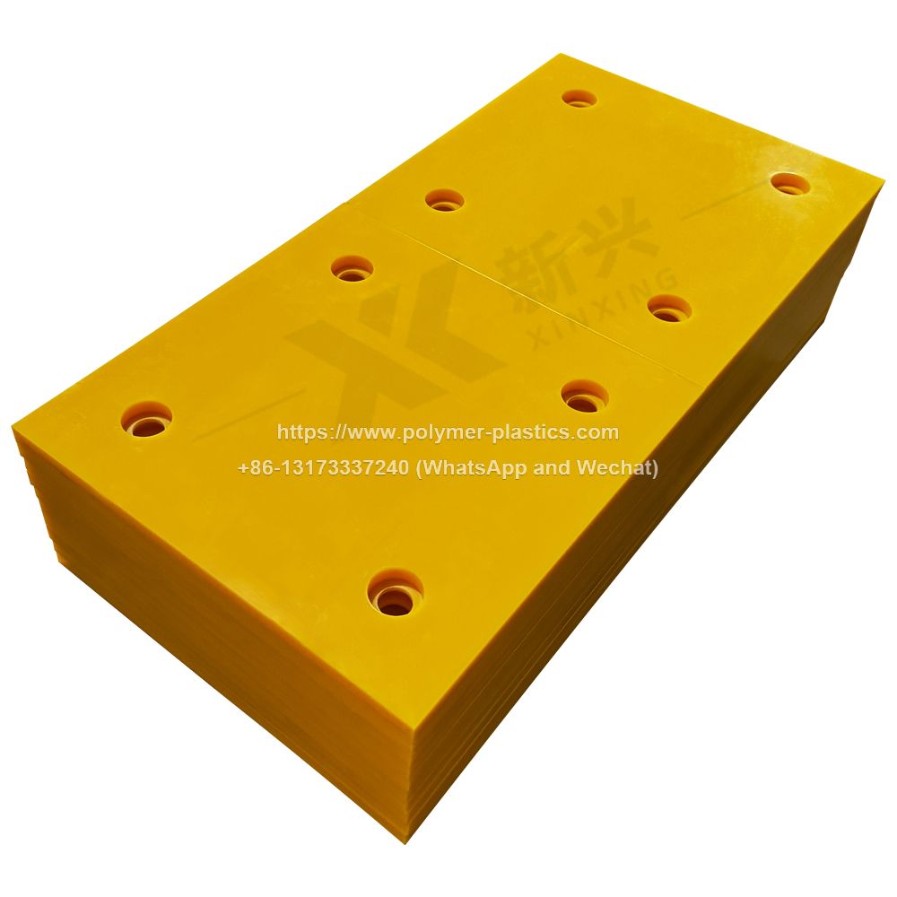 UHMWPE Dock Guard Smooth Surface Anti-Collision Boat Fender Pad Smooth Marine Face Board