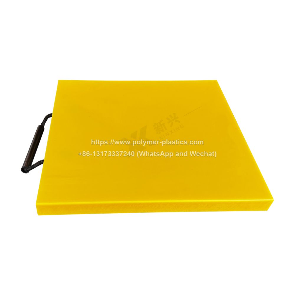 Crane Outrigger Pad with PE Leg Pads UV Resistant Truck Foot Bearing Support Block