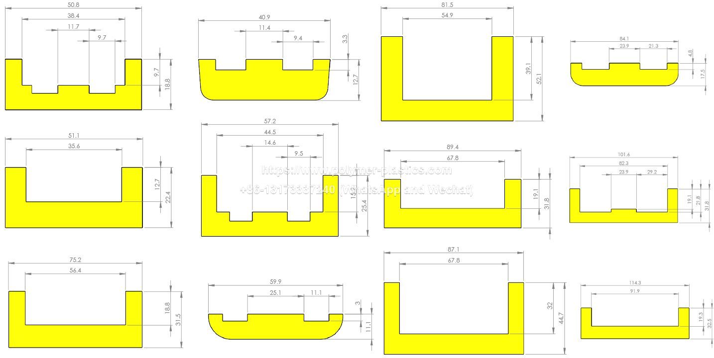 uhmwpe corner track