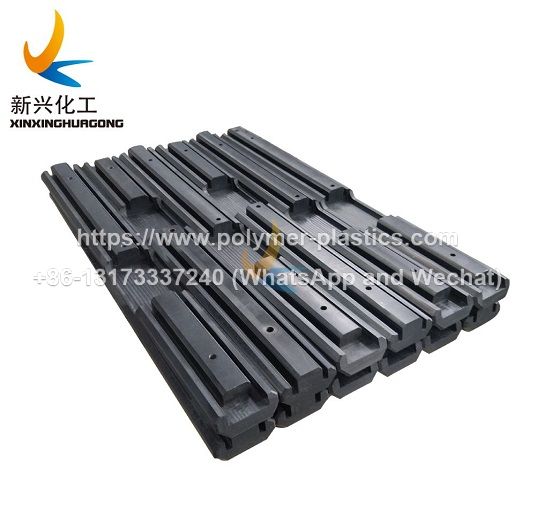 made to order uhmwpe slide guide chain track rail