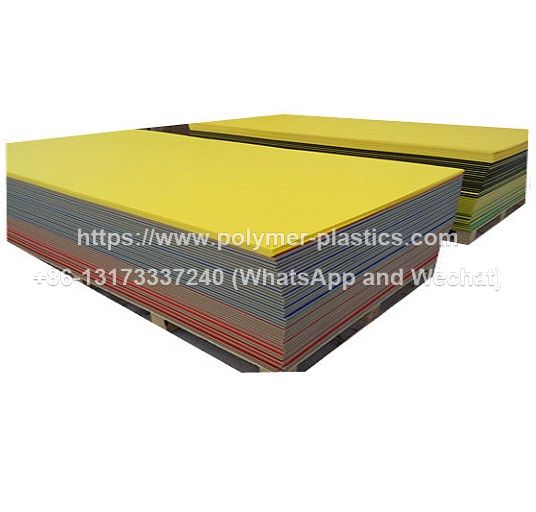 color core high density polyethylene sheets